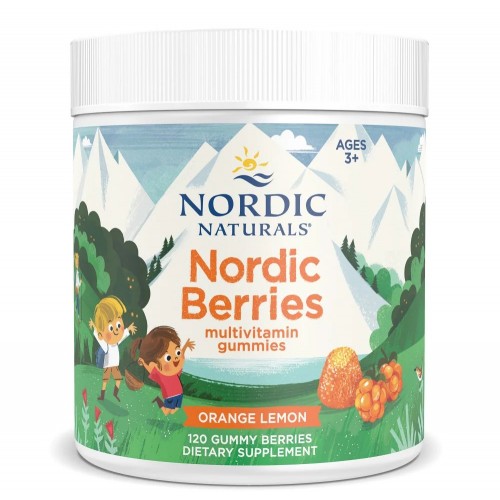 NORDIC BERRIES MULTIVITAMIN от Nordic Naturals – 120 желирани бонбони